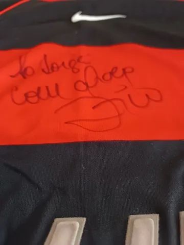 Camisa do Flamengo assinada pelo Zico para Jorge - Foto 3