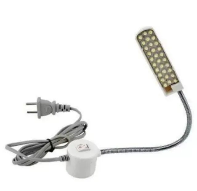 Luminaria lampada led 30 leds com ima magnetico 