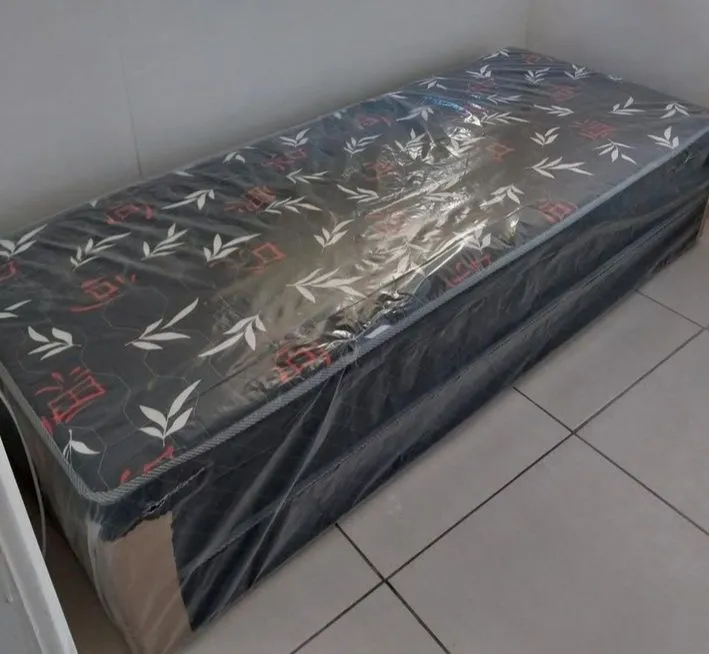 Cama Box Solteiro conjugado em espuma