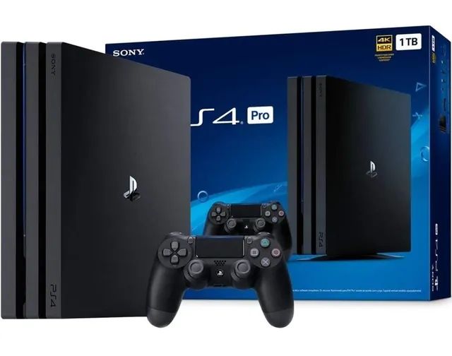 OFERTA - PS4 PRO 1TB c/ Garantia + GTA V.    **TEMOS LOJA FÍSICA**