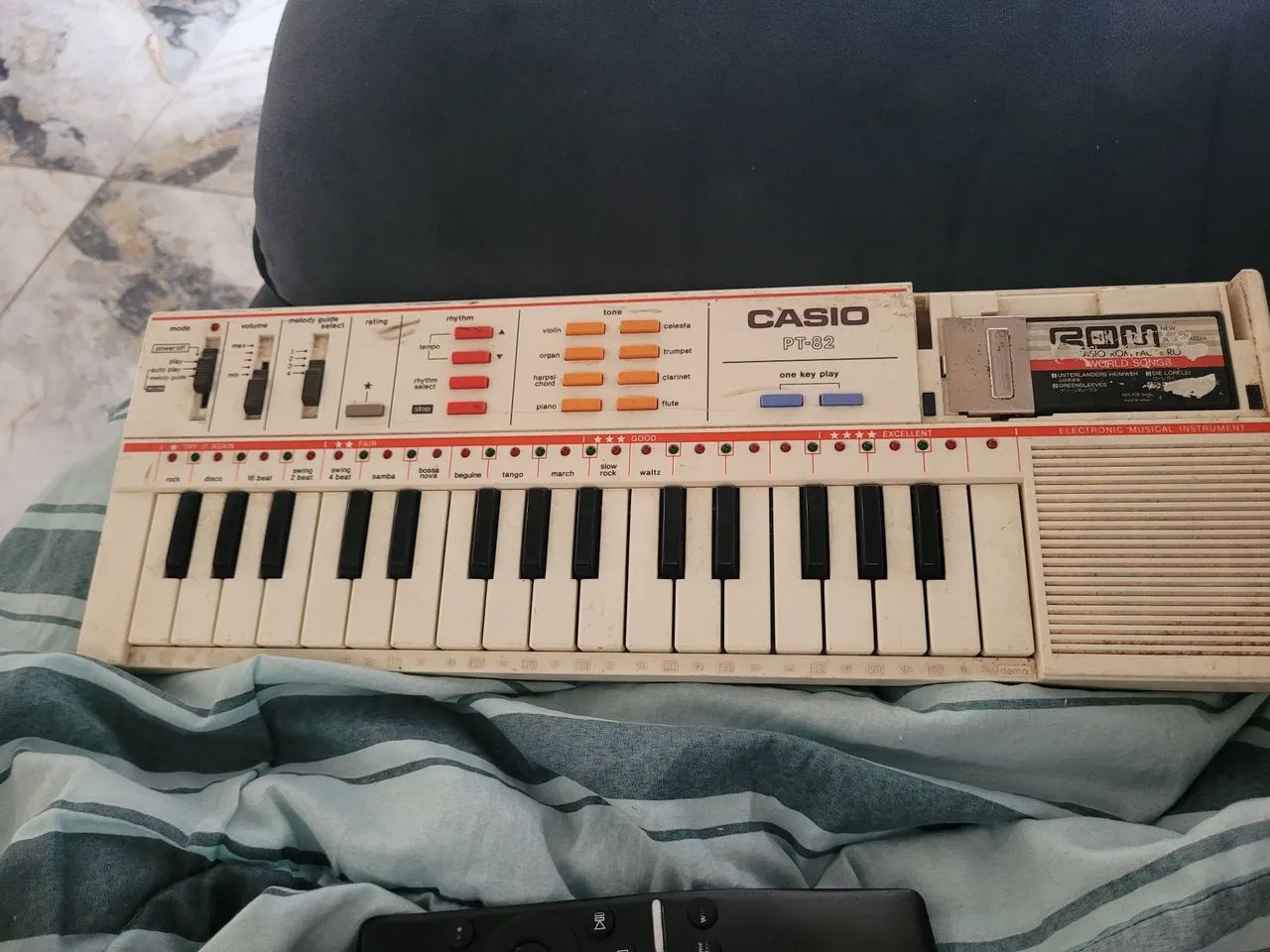 Teclado casio pt 82 raridade funcionando