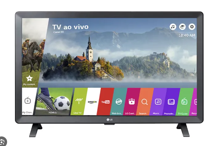 TV Monitor LG 24" LED Wi-Fi webOS 3.5 Bivolt 24TL520S