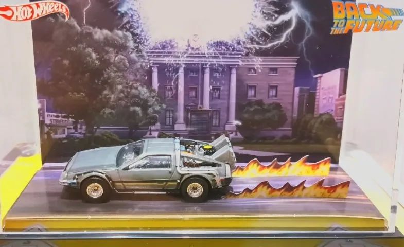 2011 Hot Wheels Sdcc Back To The Future Delorean - Foto 6