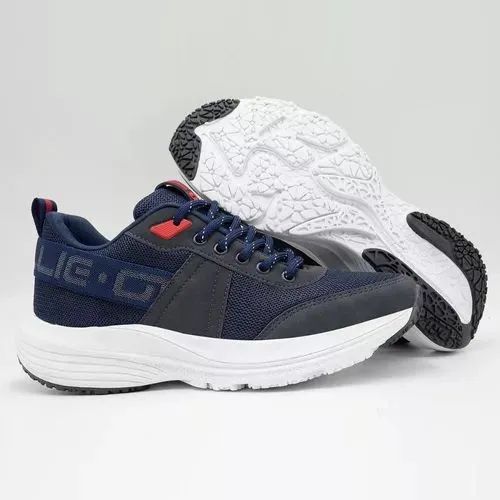 Tênis Masculino Azul - Conforto e Estilo