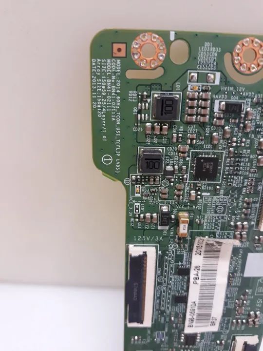 Placa tcom TV Samsung modelo. UN40J5500AG. USADA BOA  - Foto 3