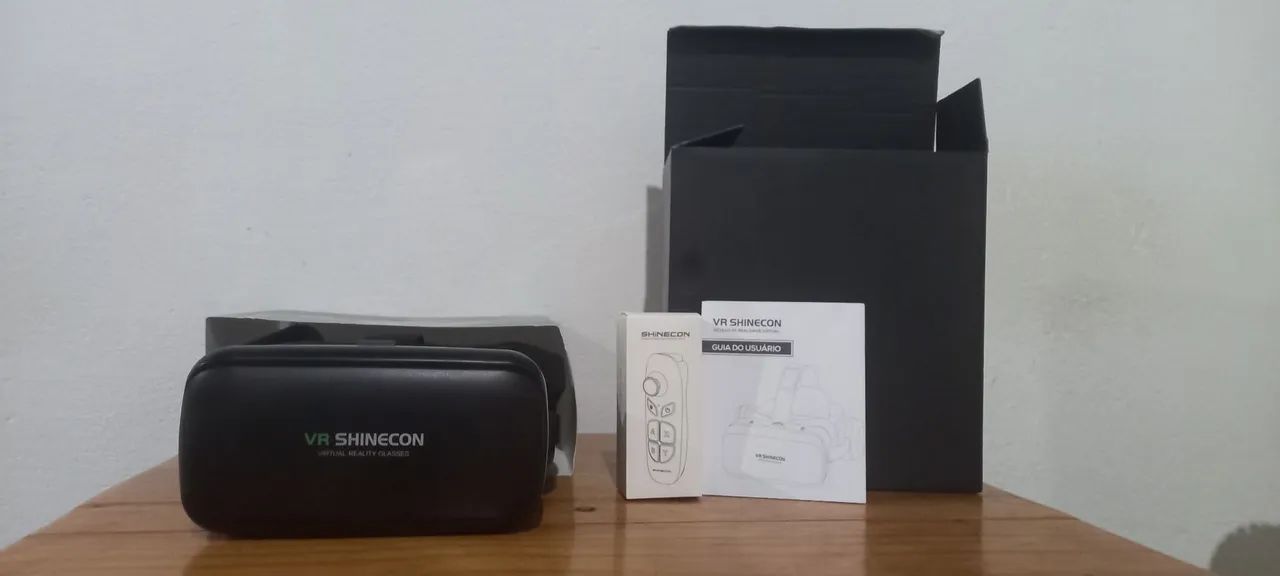 Óculos de Realiade virtual novo na caixa. Acompanha fone imbutido e controle Bluetooth.  - Foto 5