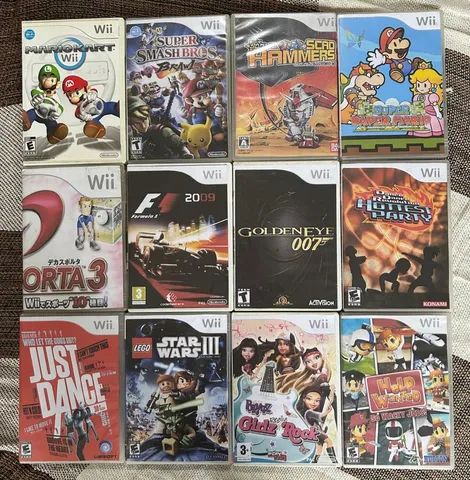 Jogos Nintendo Wii Original mídia física LEIA A DESCRIÇÃO 