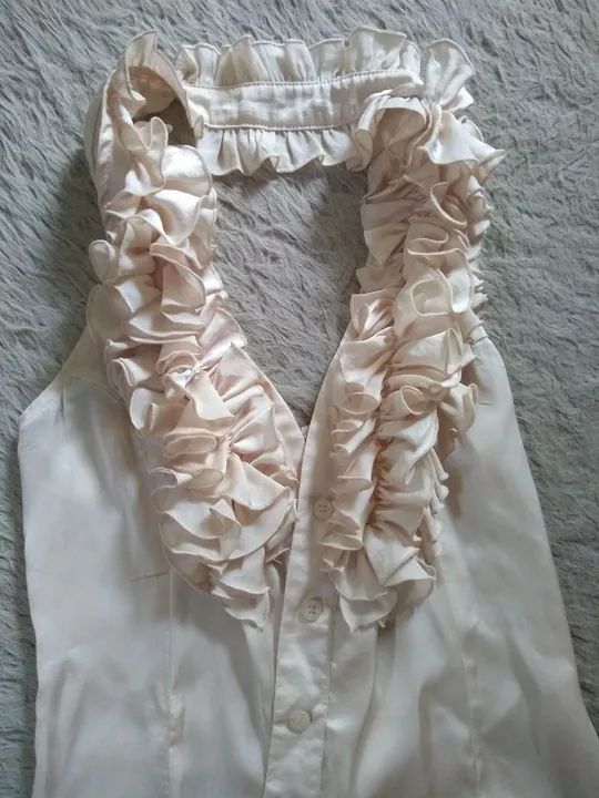 Blusa salmão cetim. - Foto 2