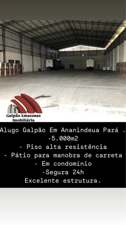 GALPÃO INDUSTRIAL E LOGÍSTICO 5.000M² BELÉM/PA - Foto 2