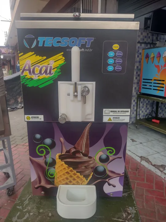 Máquina de Sorvete Tecsoft - Açaí - Ótima Oportunidade