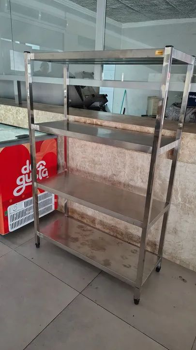 Coifa, mesa,balcão tudo em inox  - Foto 2