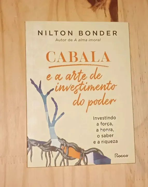 Livro Cabala e a arte de investimento do poder - Nilton Bonder