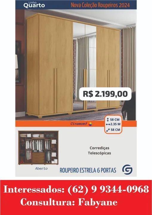 Guarda Roupa Estrela