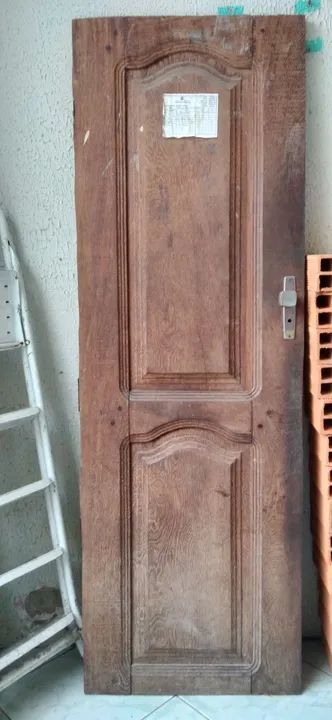 Porta de madeira para banheiro.  - Foto 2
