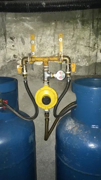 Reparo em tubulação de gás - Cozinha industrial - Gás glp  - Foto 6