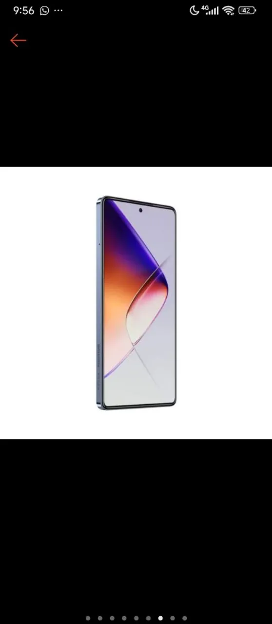 ifinix note 40 5G 12 de Ram 512 memória
