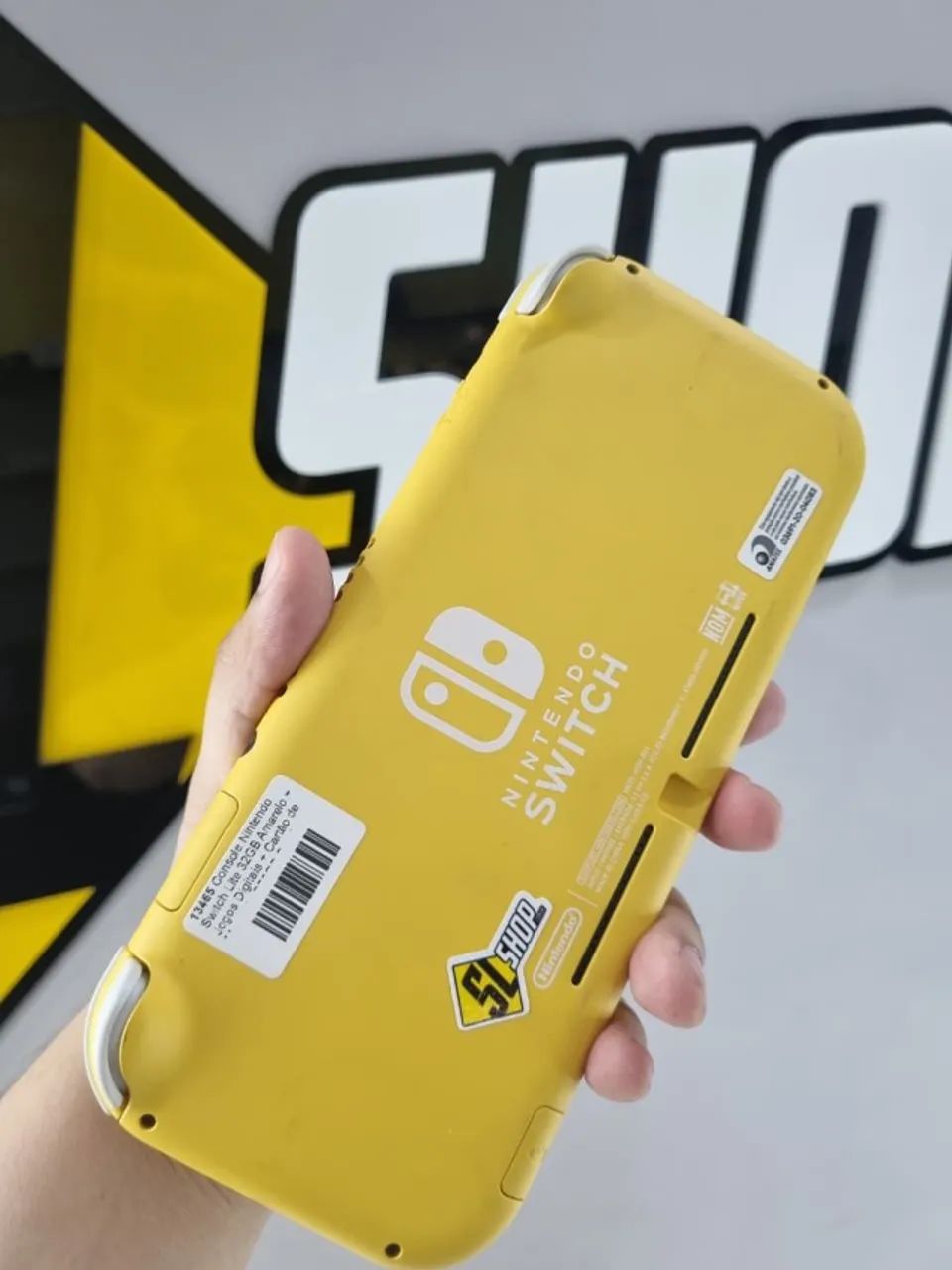 Console Nintendo Switch Lite 32GB Amarelo - Consoles de Vídeo Game