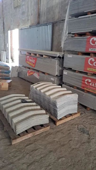 Telha fibrocimento na promoção já com a entrega grátis só ligar *71 o zap - Foto 4