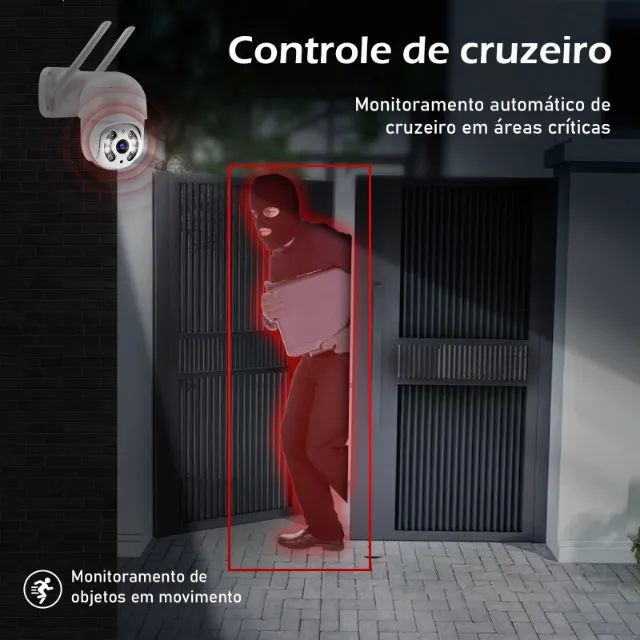 Icsee,1080P, Full Hd A8? Cameras Vigilância Wifi? Camera De Segurança? Monitor? Camera Wif - Foto 3