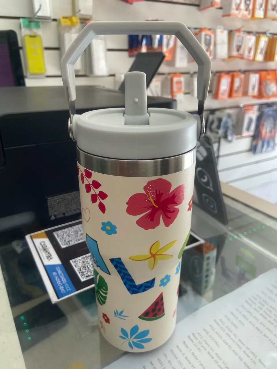 Copo Térmico Aço Inox Fauna 600ml - Foto 5