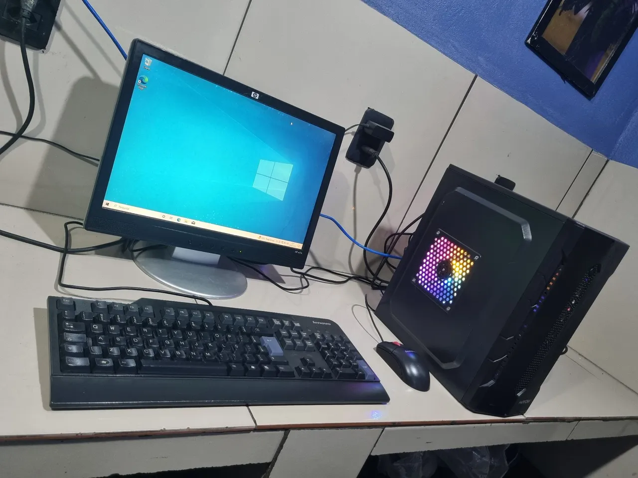 Pc computador completo i5 3470 8gb ssd nvme 256gb Placa de video nvidgt 730 entrega gratis