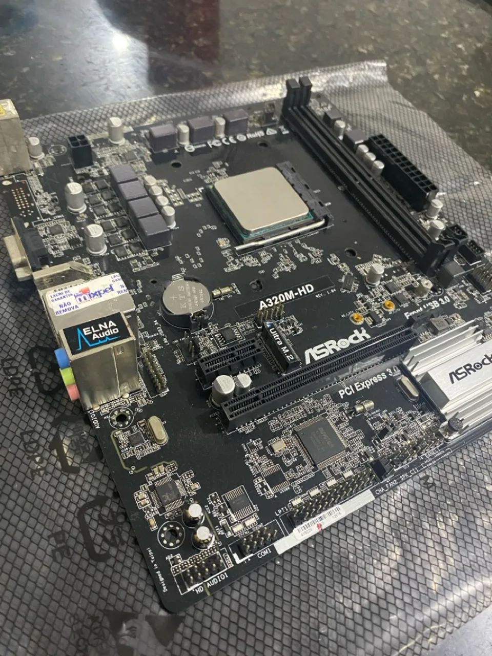 Kit upgrade placa mãe + processador  - Foto 4
