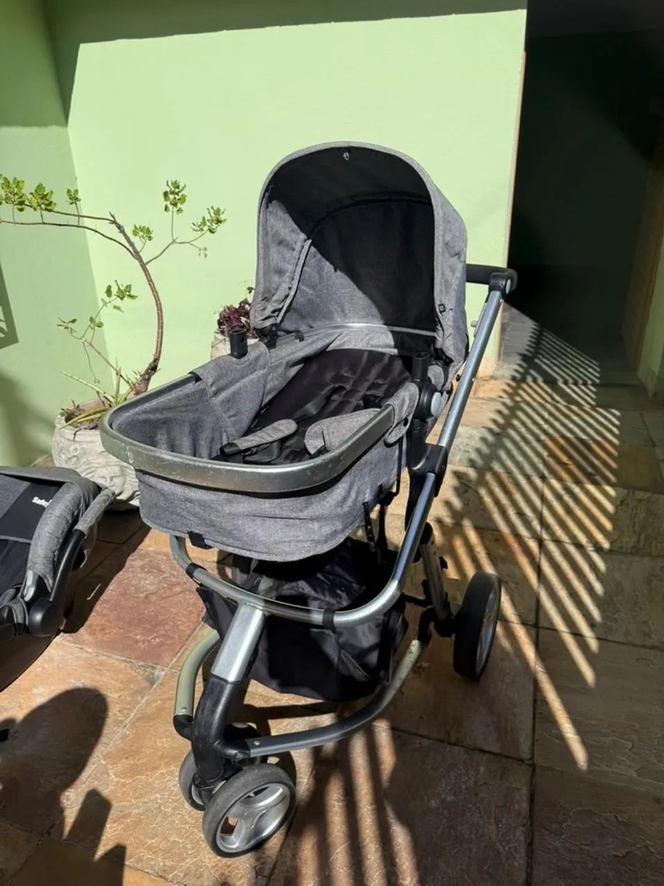 Carrinho de Bebê Safety 1st + bebê conforto  - Foto 2