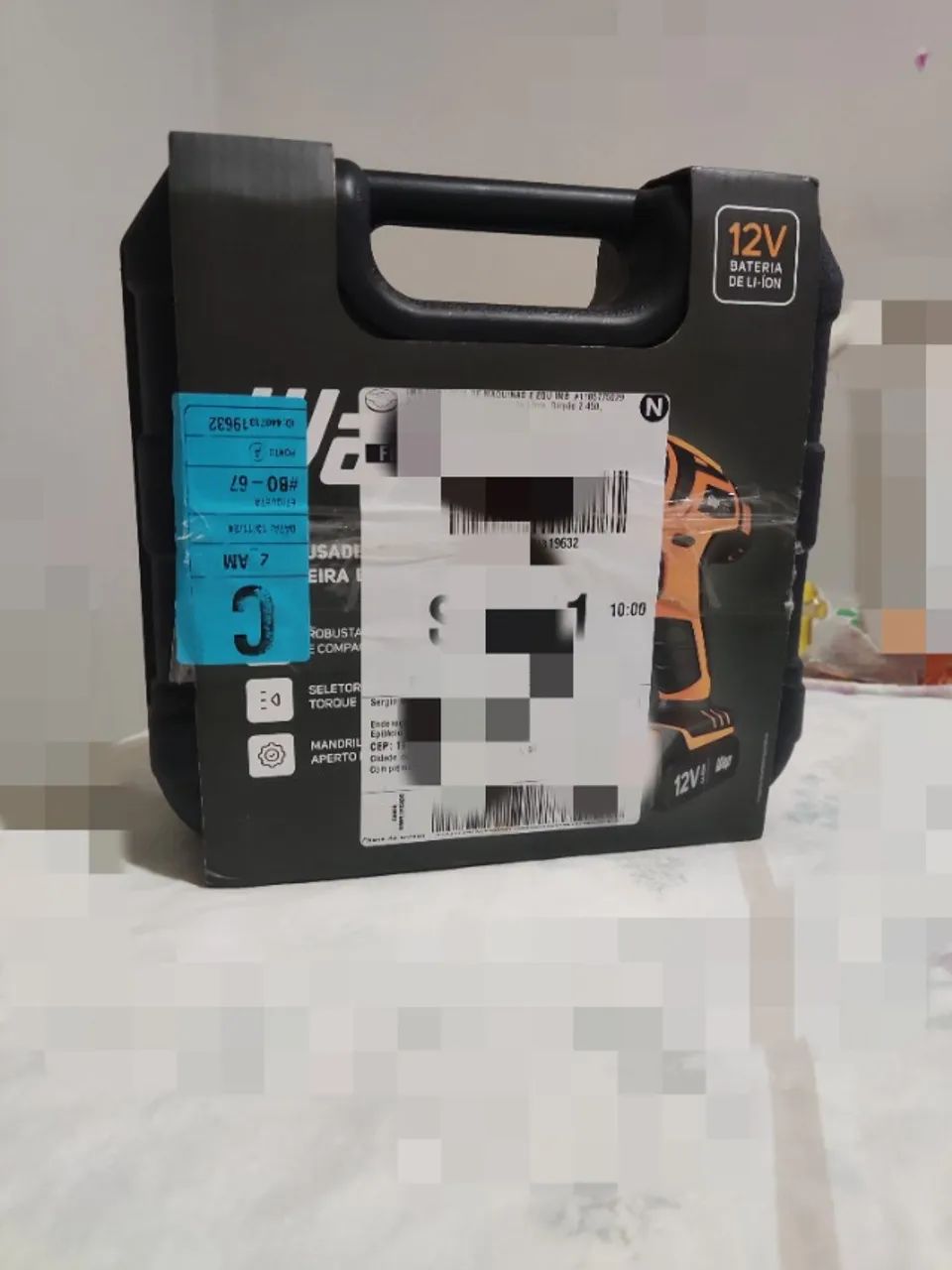 Parafusadeira/Furadeira à Bateria WAP 12V - Foto 2