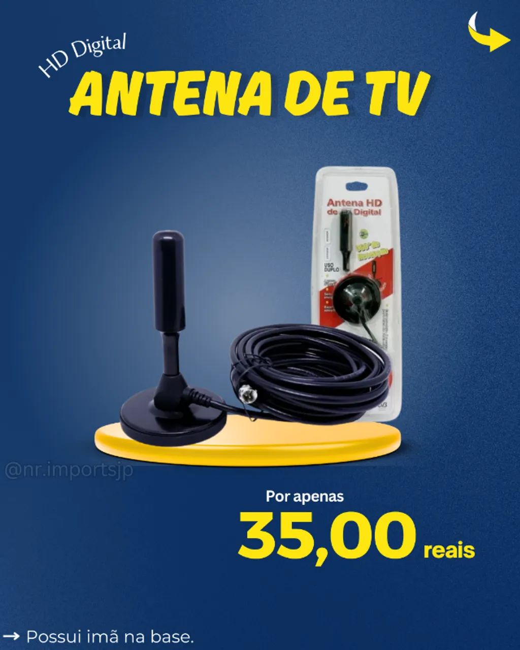 Antena HD TV digital
