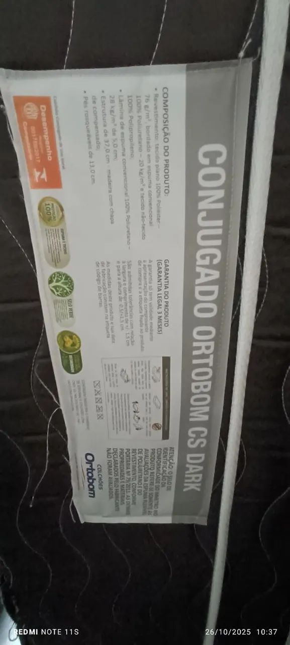 Cama box casal Ortobom  - Foto 2