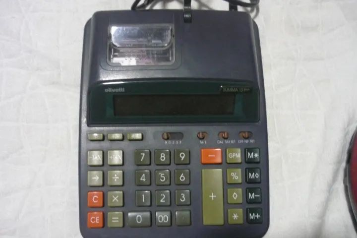 Calculadora Olivetti Summa 13 Plus Para Retira Peças
