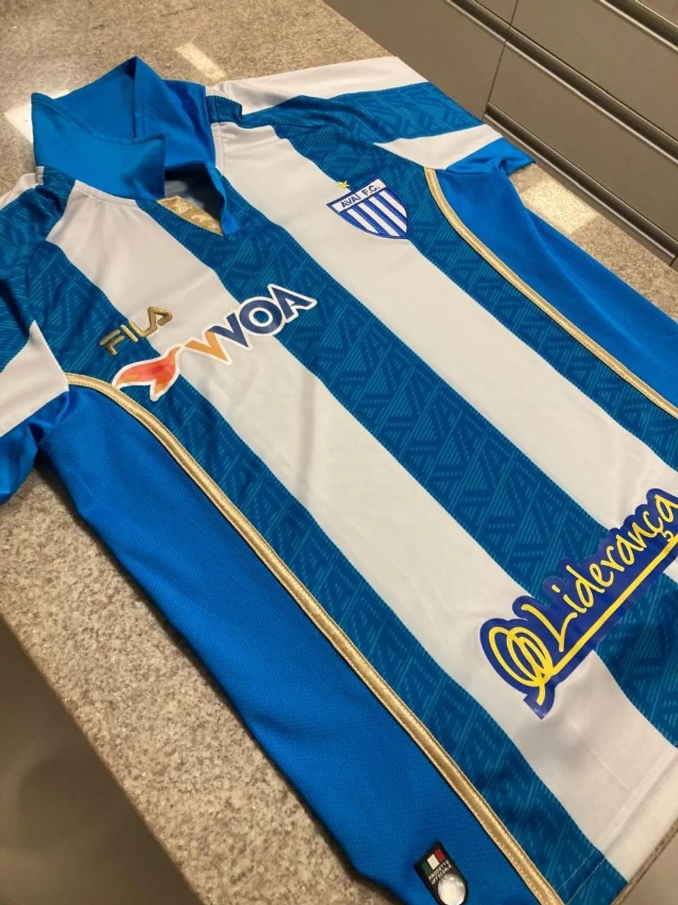 Camisa Avaí I 2015 - Tamanho P - Foto 2