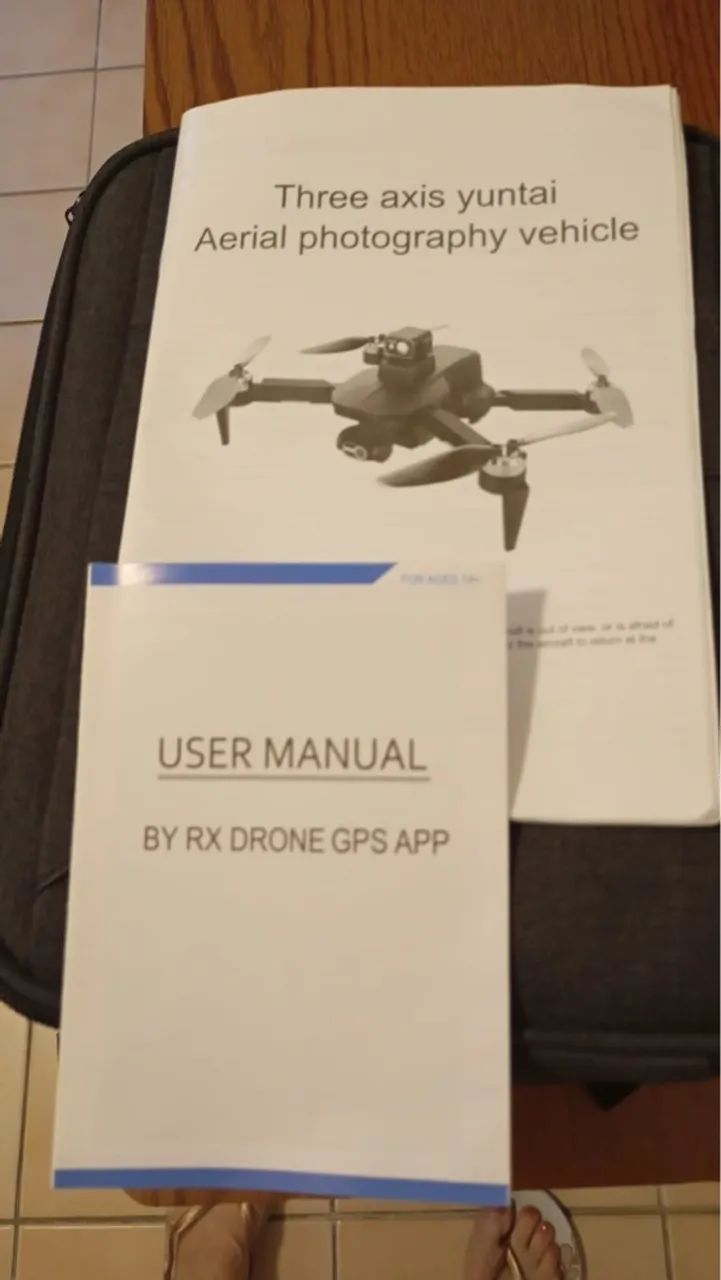 Drone com câmera, controle e acessórios - Foto 6