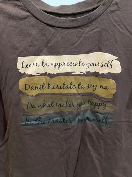 Camiseta com frase motivacional - Foto 2