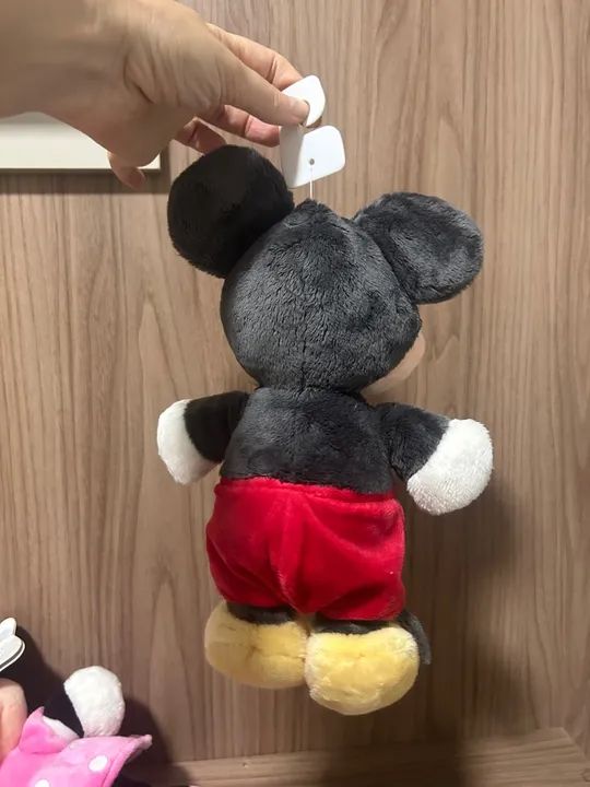 Par de Pelúcias Mickey e Minnie - Foto 5