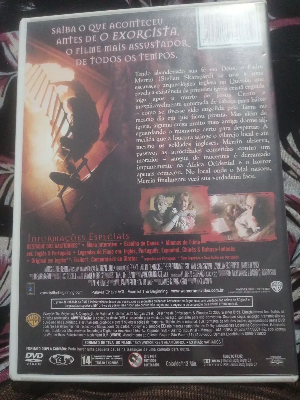 DVD O EXORCISTA O INICIO - Foto 3