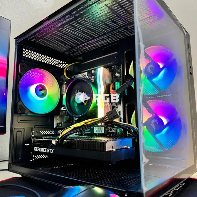 PC Gamer COMPLETO RYZEN 5 + RTX 3060 + 1 ano de garantia e em até 12x - Foto 2