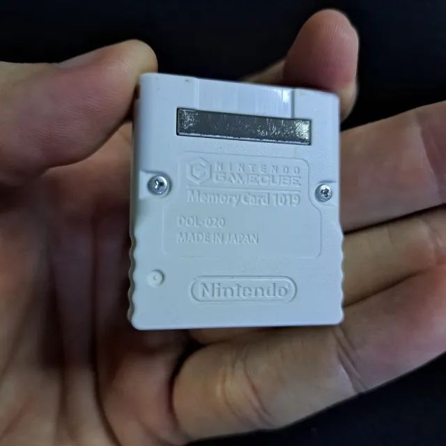 Memory Card 1019 Blocos Original Nintendo Gamecube. Salve tudo e nunca acaba o espaço. - Foto 3