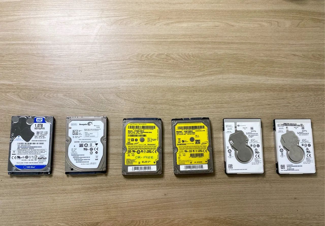 HDs para Notebook - Diversos Modelos - Preços Imperdíveis