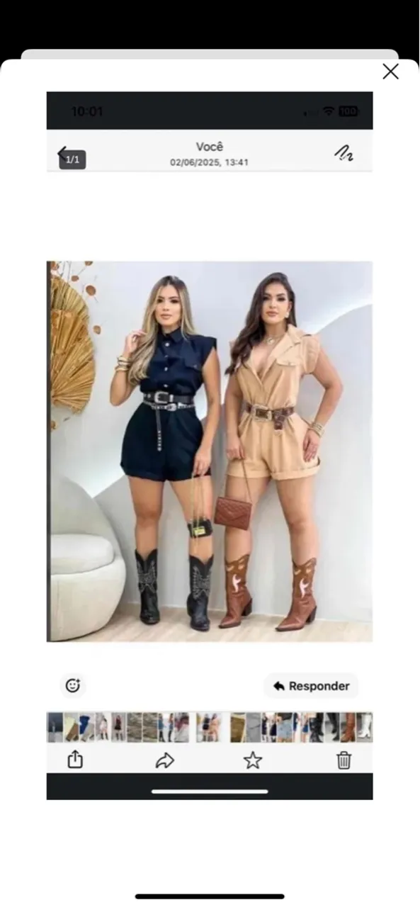 Macacão e a SAIA. ( Combo novo )