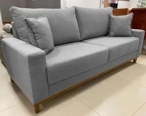 Sofa Living Grécia com 2,12m de Largura- Entrega Rápida 
