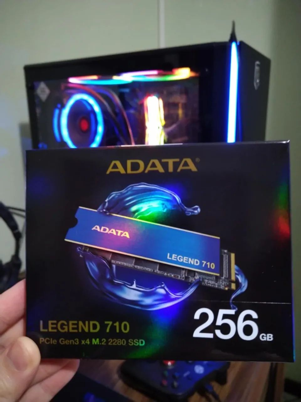 SSD M.2 256GB Gen3 x4 Adata Novo