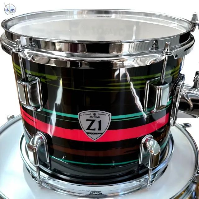 Bateria completa Zowag Z1 Poplar - Pratos, Banco, Ferragens