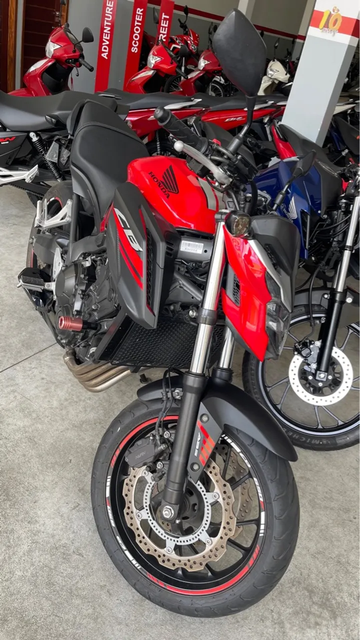 Cb 650f impecável toda original!