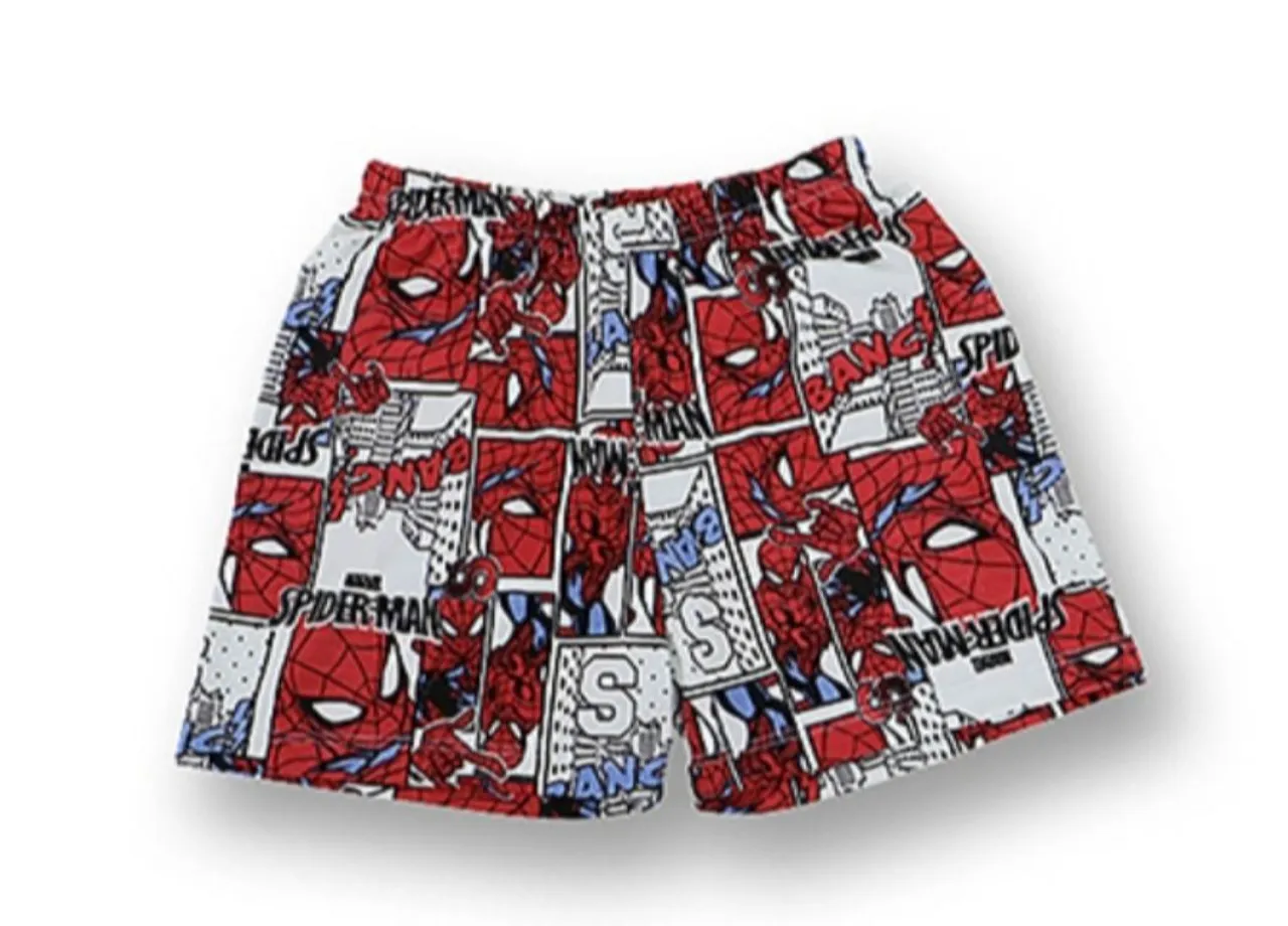 Shorts Infantil Homem Aranha