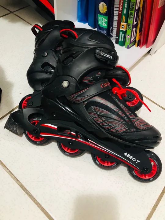 Patins Inline Oxer - Tamanho 40 - Foto 4