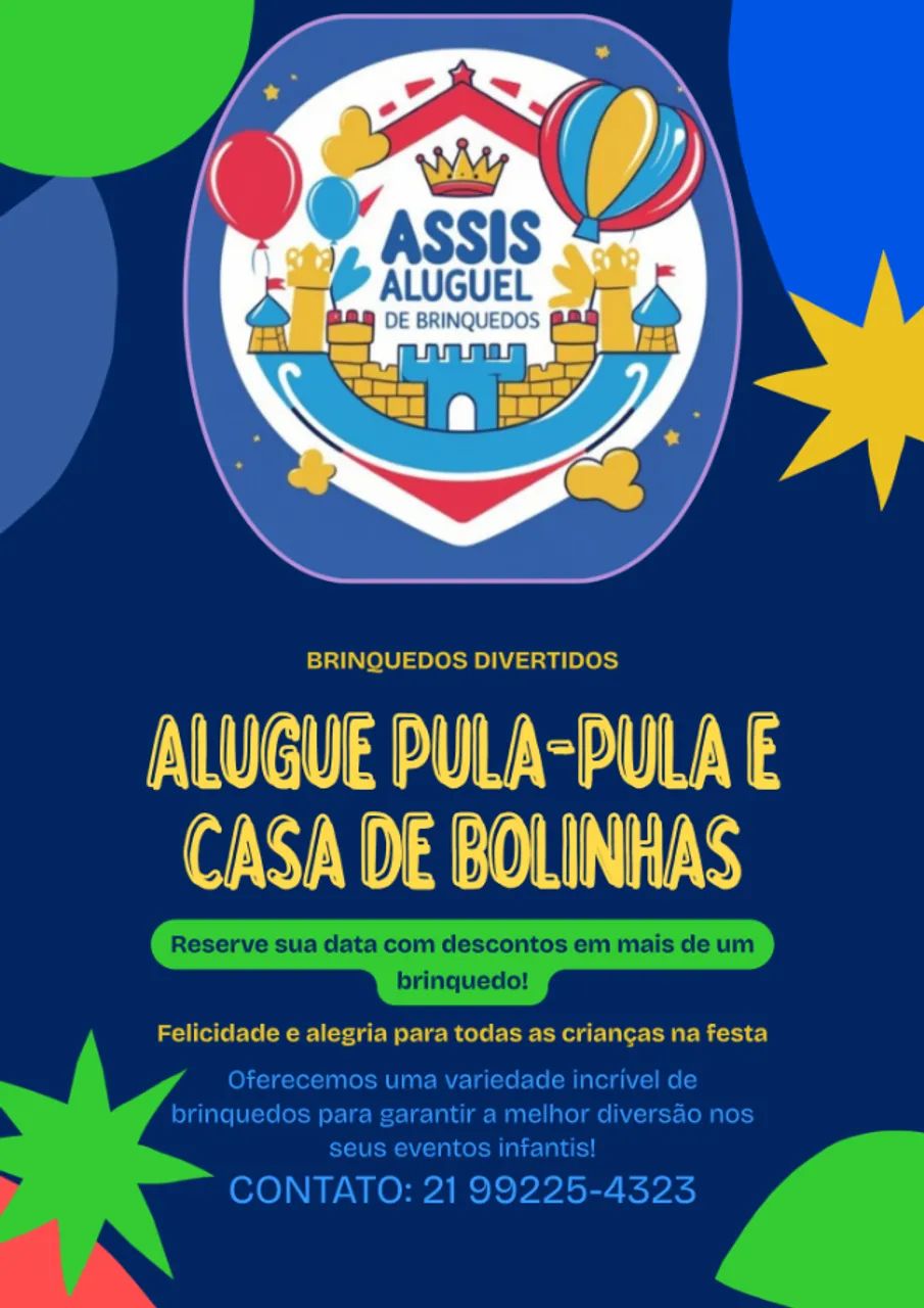 Aluguel de brinquedos pula pula - Foto 2