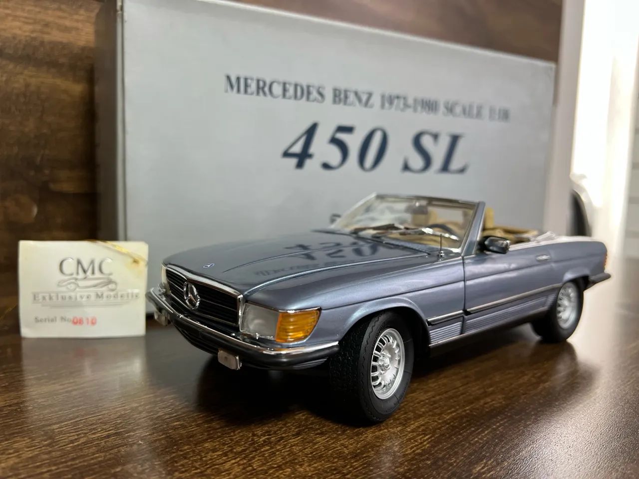 Miniatura Mercedes-Benz 450 SL 1:18 - Foto 4