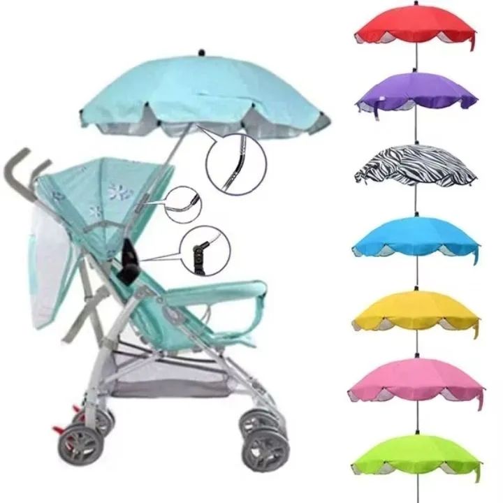 Guarda chuva de carrinho de bebê  - Foto 2