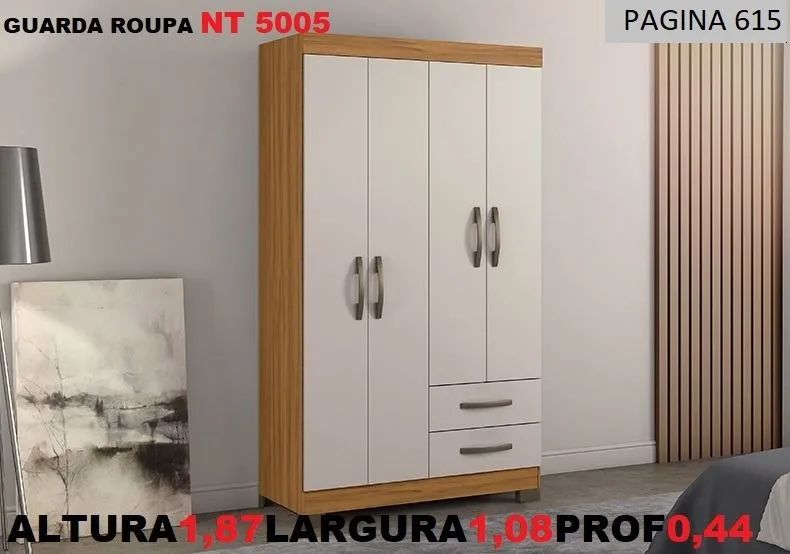 GUARDA ROUPA SOLTEIRO TEMOS APARTI DE 550.00 - Foto 5